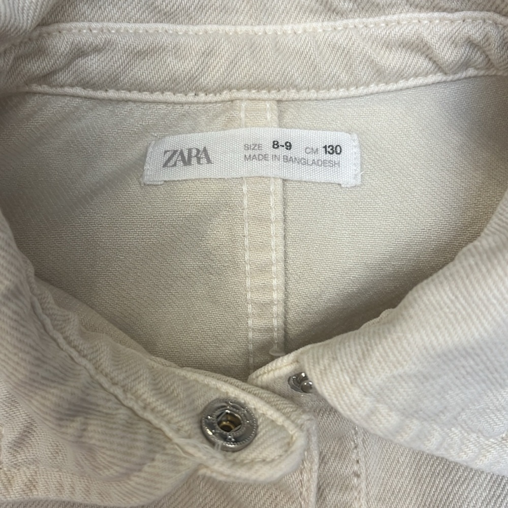 Zara Denim Shirt With Pocket - Picture 4 of 6